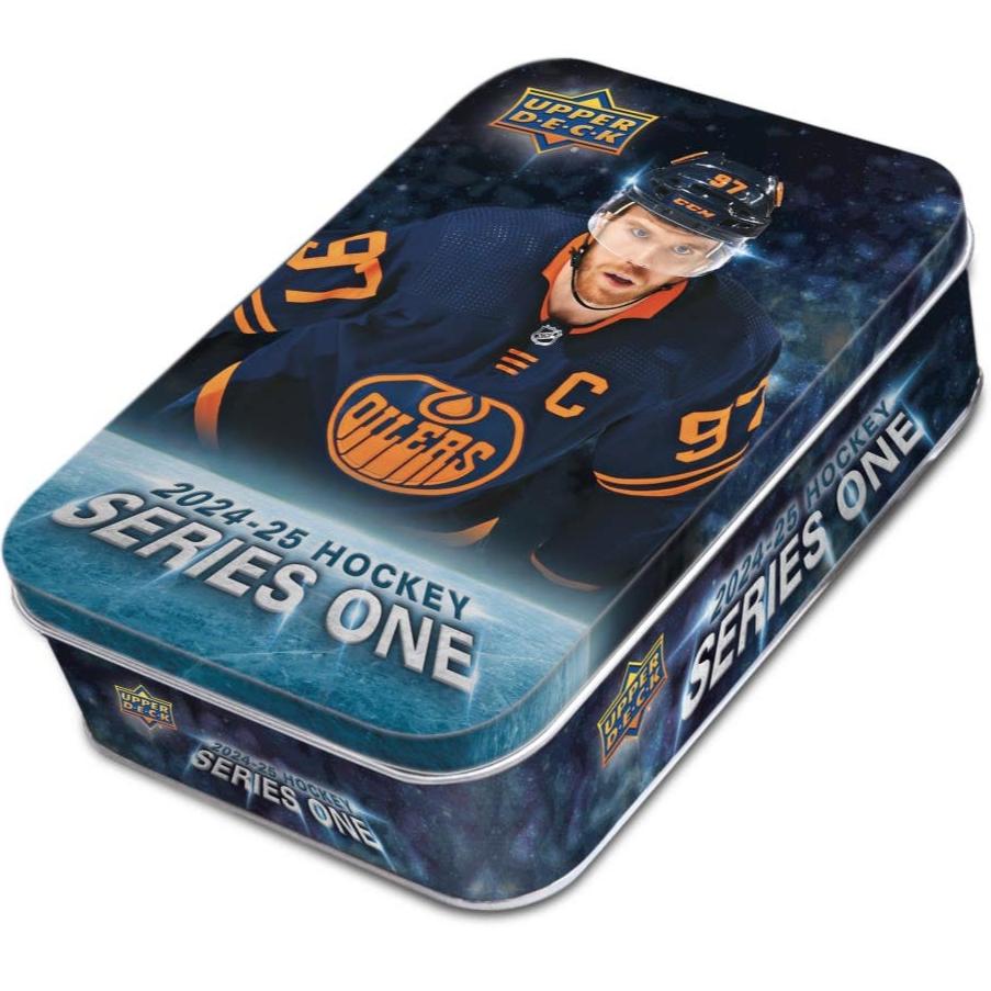 2024 - 25 Upper Deck Series 1 Hockey Collector's Tin 053334657310 at King Card Canada