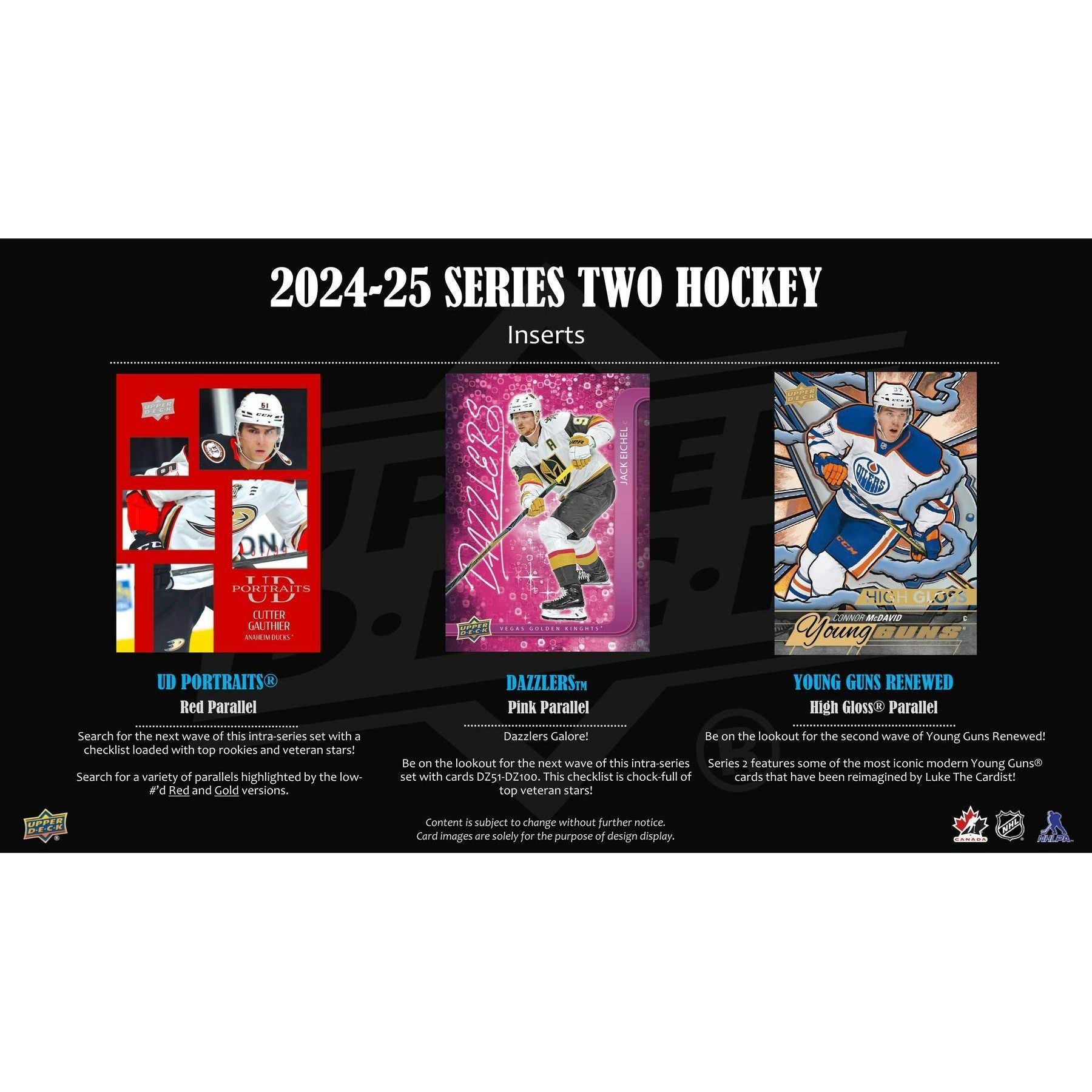 2024 - 25 Upper Deck Series 2 Hockey Hobby Box 053334793629 at King Card Canada