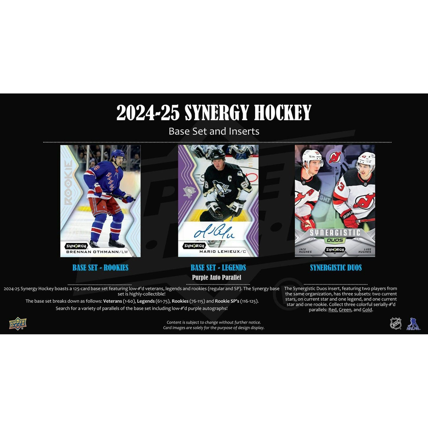 2024 - 25 Upper Deck Synergy Hockey Hobby Box 053334760997 at King Card Canada
