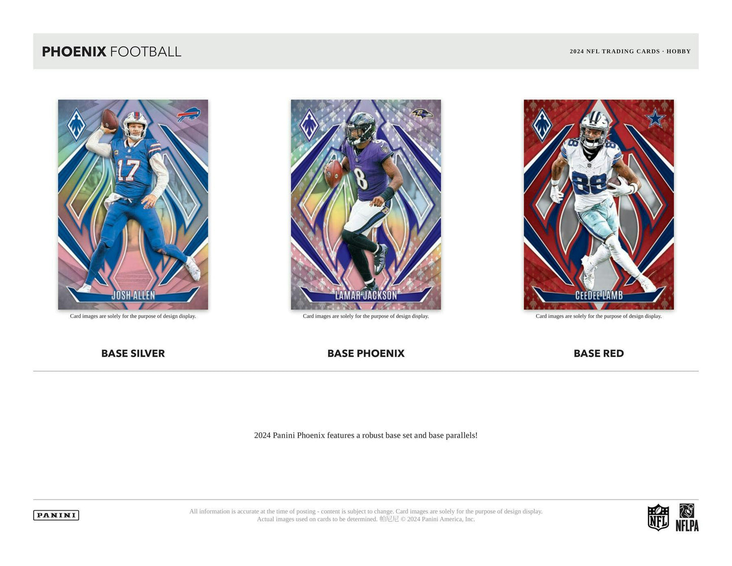 2024 Panini Phoenix Football Hobby Box 746134168581 at King Card Canada