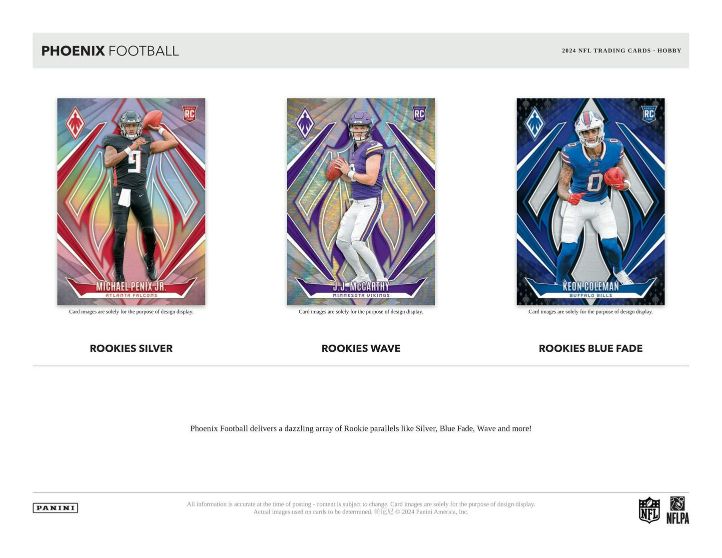 2024 Panini Phoenix Football Hobby Box 746134168581 at King Card Canada
