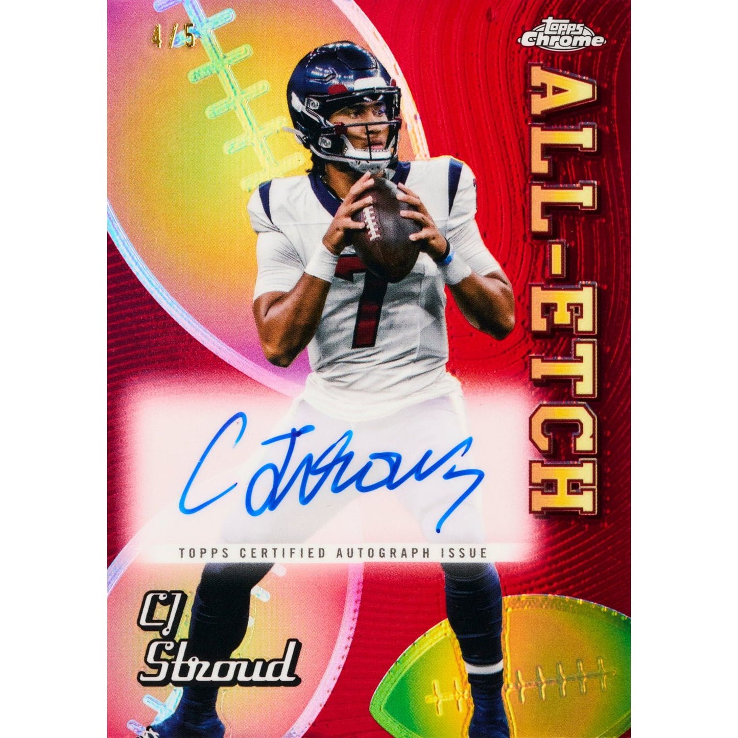 2024 Topps Chrome Football Blaster Value Box at King Card Canada