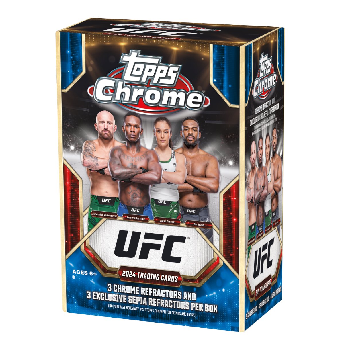 2024 Topps Chrome UFC Blaster Value Box