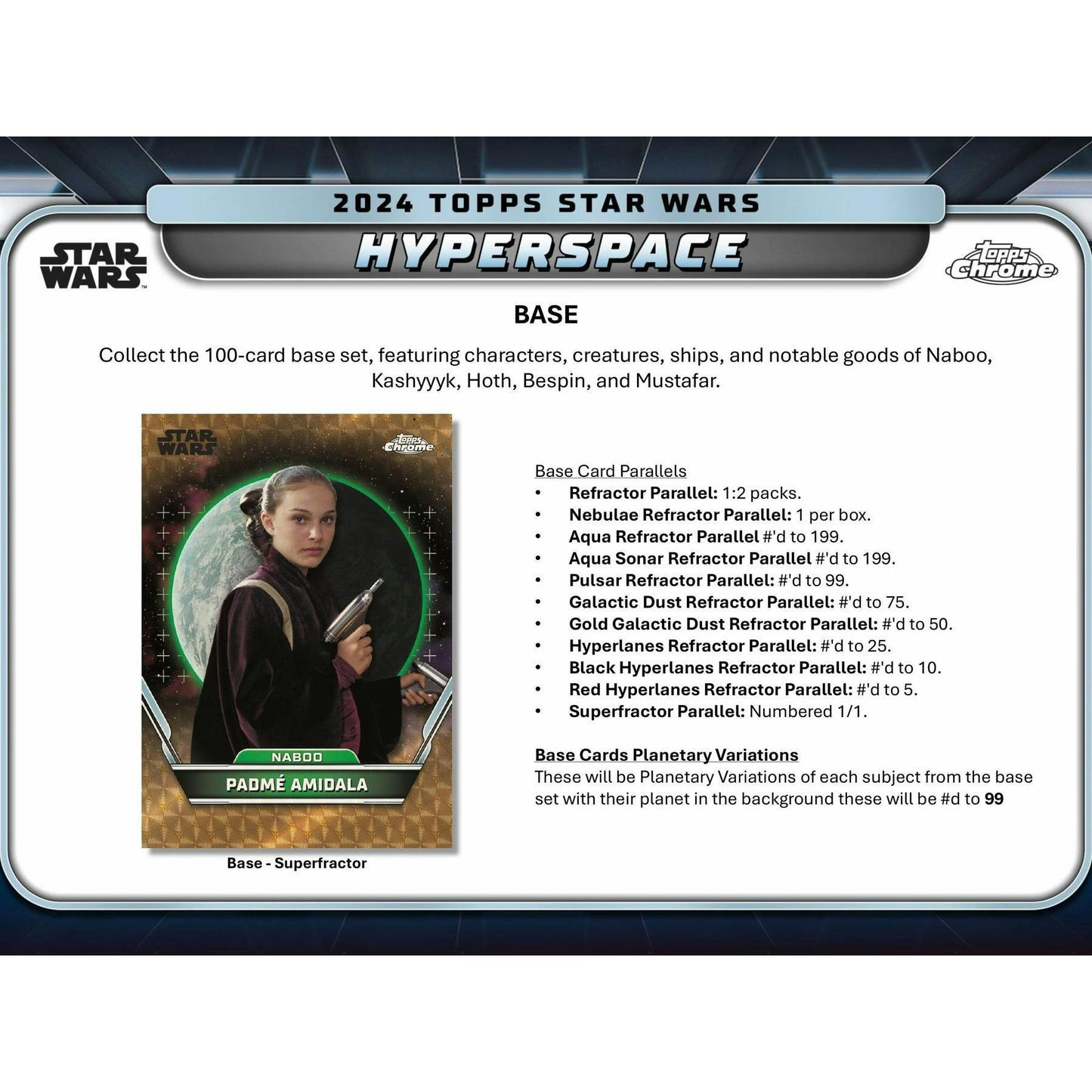 2024 Topps Star Wars Hyperspace Hobby Box 887521130696 at King Card Canada