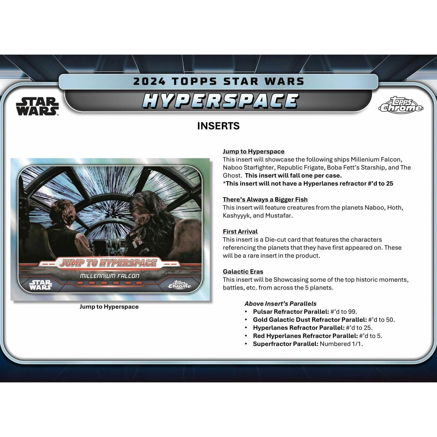 2024 Topps Star Wars Hyperspace Hobby Box 887521130696 at King Card Canada