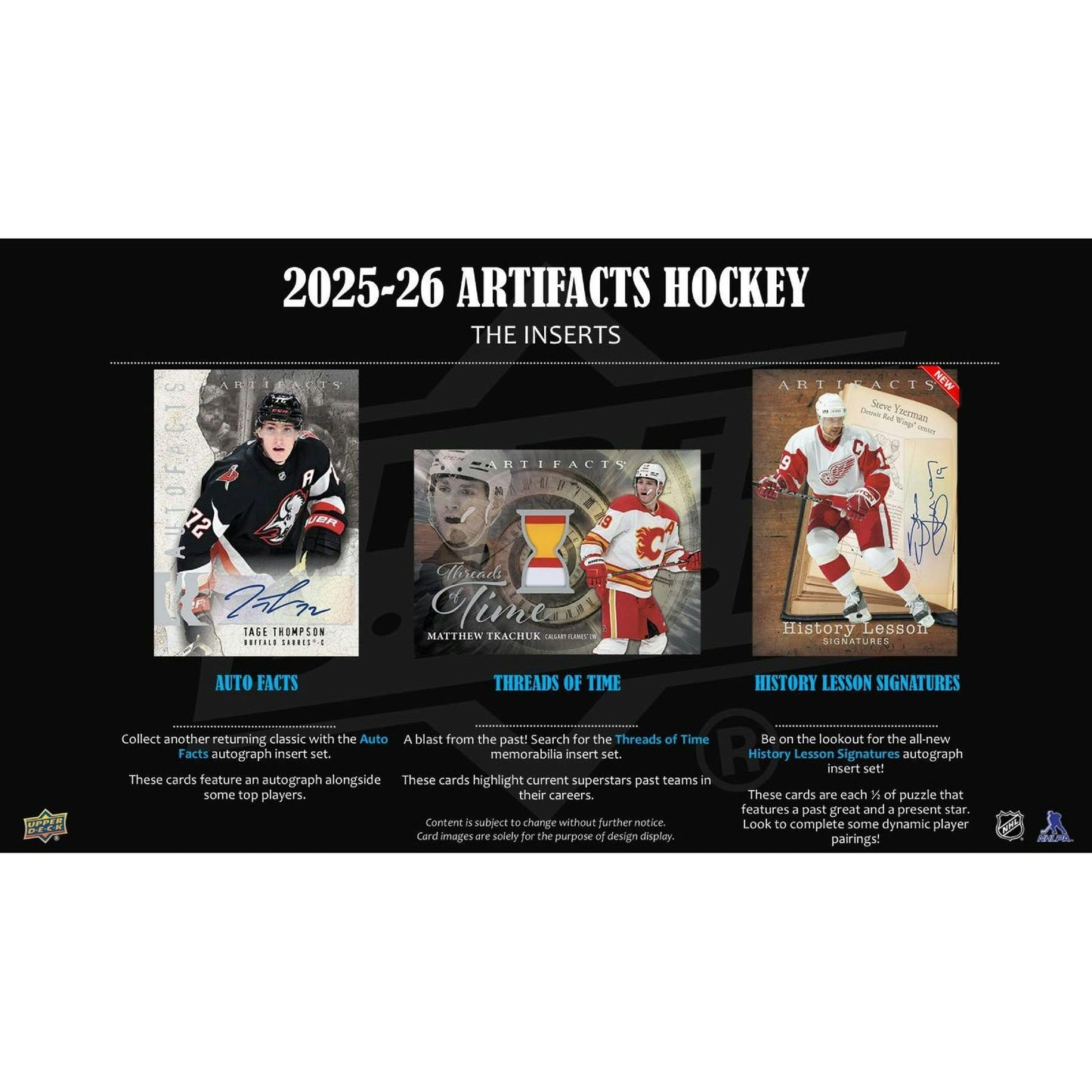 2025 - 26 Upper Deck Artifacts Hockey Blaster Box 053334012515 at King Card Canada