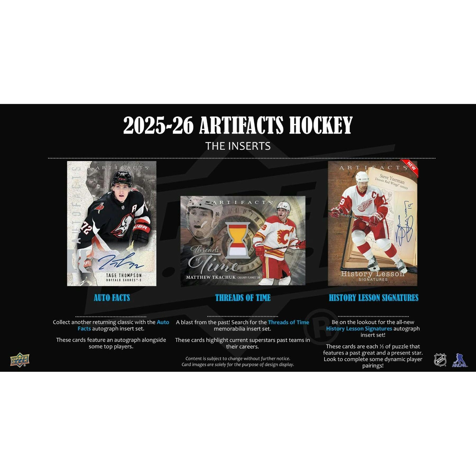 2025 - 26 Upper Deck Artifacts Hockey Blaster Box 053334012515 at King Card Canada