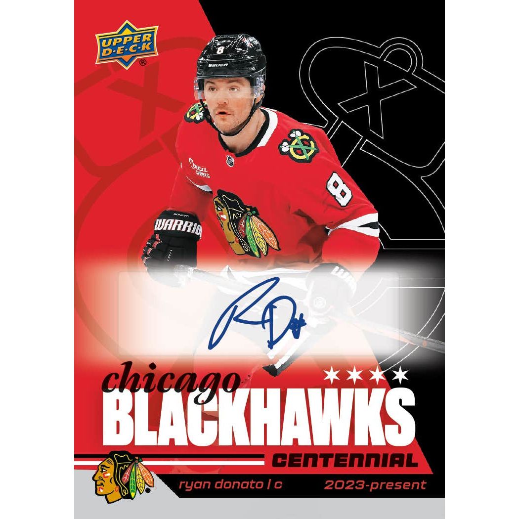 2025 - 26 Upper Deck Chicago Blackhawks Centennial Box Set 053334083706 at King Card Canada