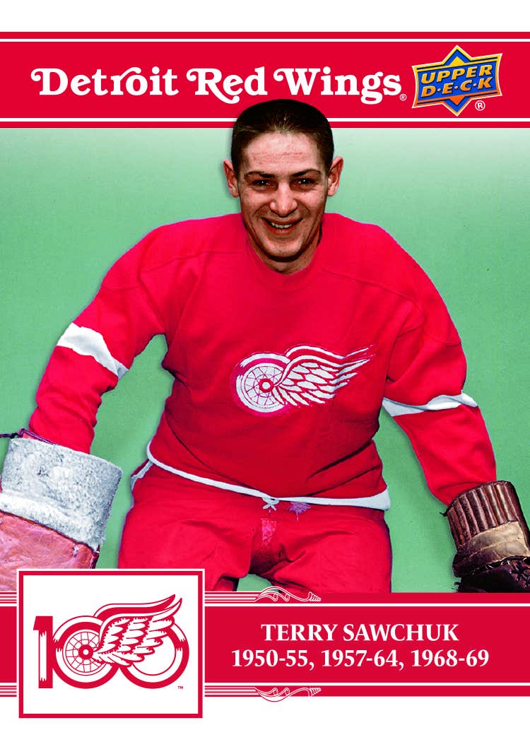 2025 - 26 Upper Deck Detroit Red Wings Centennial Box Set 053334071000 at King Card Canada