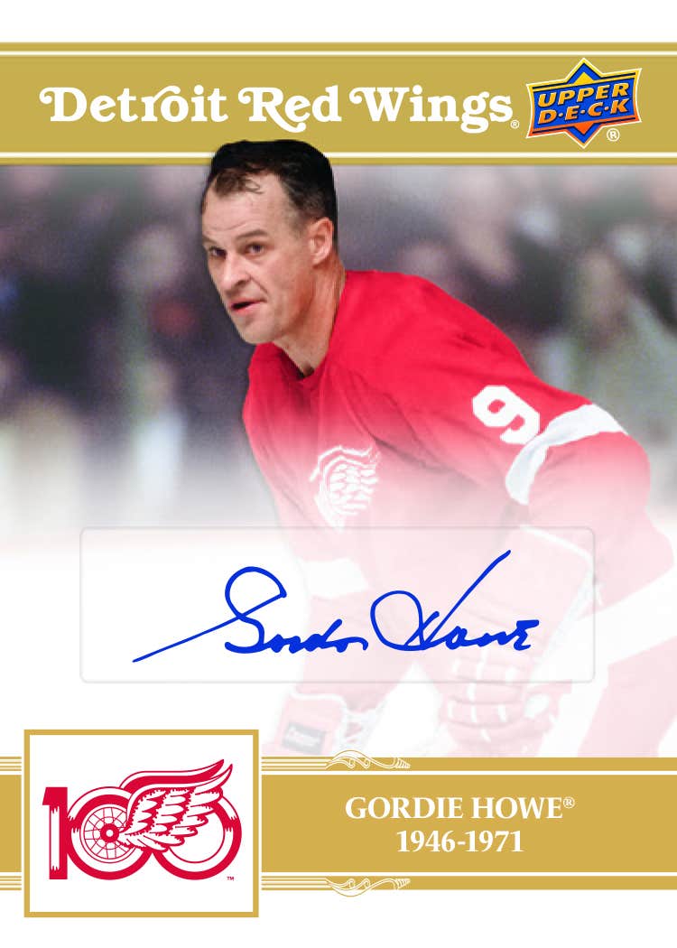 2025 - 26 Upper Deck Detroit Red Wings Centennial Box Set 053334071000 at King Card Canada