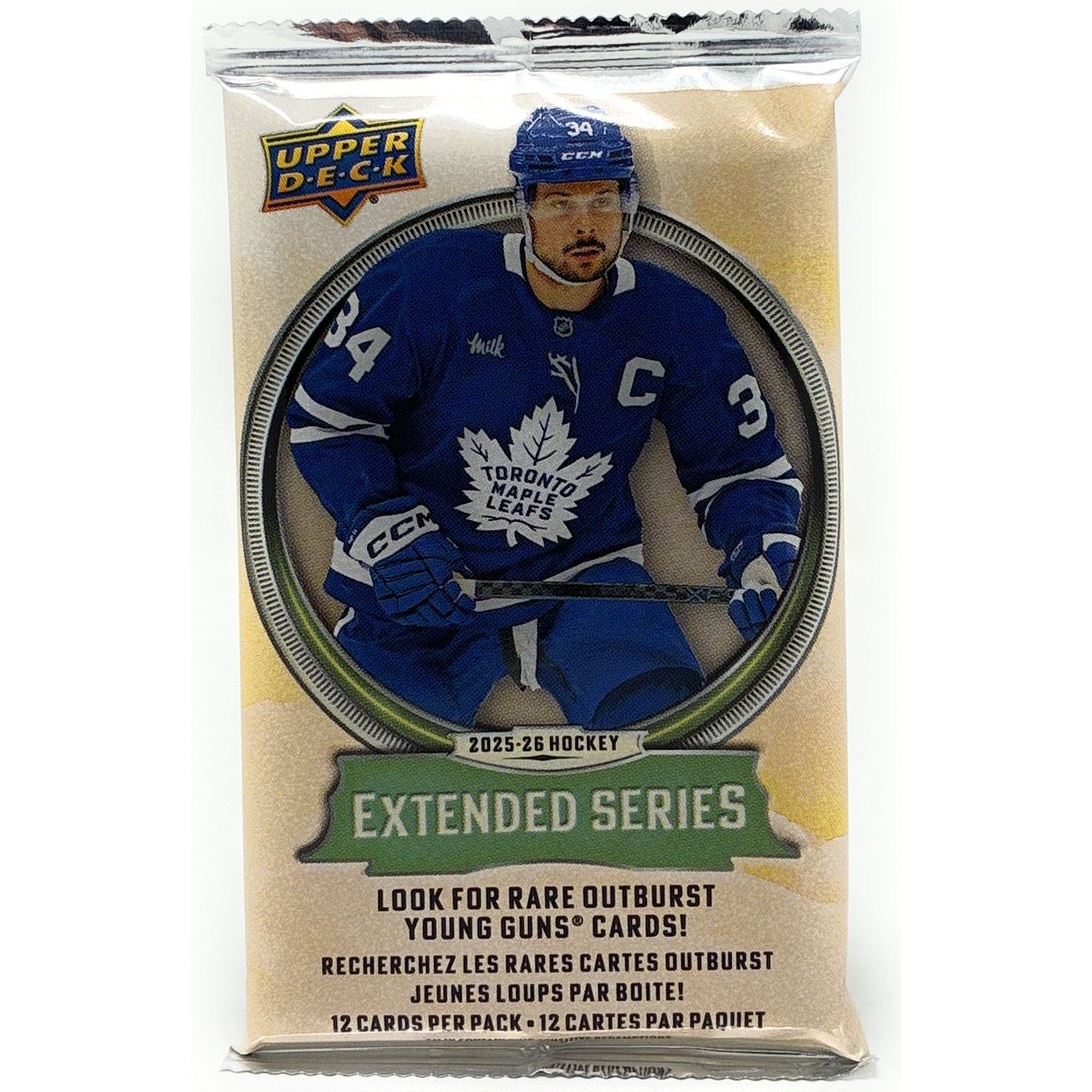 2025-26 Upper Deck Extended Series Hockey Blaster Box 053334095433 at King Card Canada