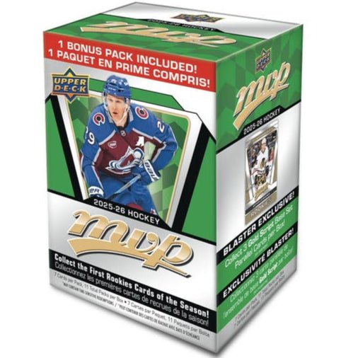2025 - 26 Upper Deck MVP Hockey Blaster Box 053334012935 at King Card Canada