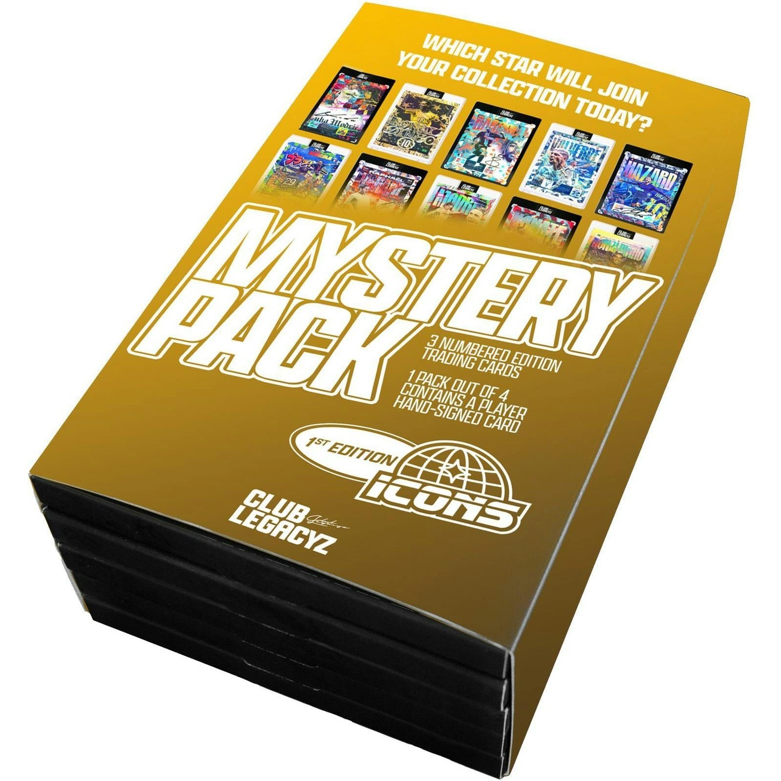 2025 Club Legacyz Icons First Edition Soccer Mystery Pack at King