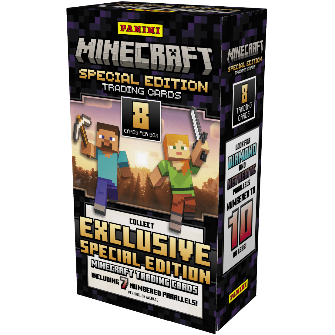 2025 Panini Minecraft Special Edition Trading Card Hobby Box 746134194689 at King Card Canada