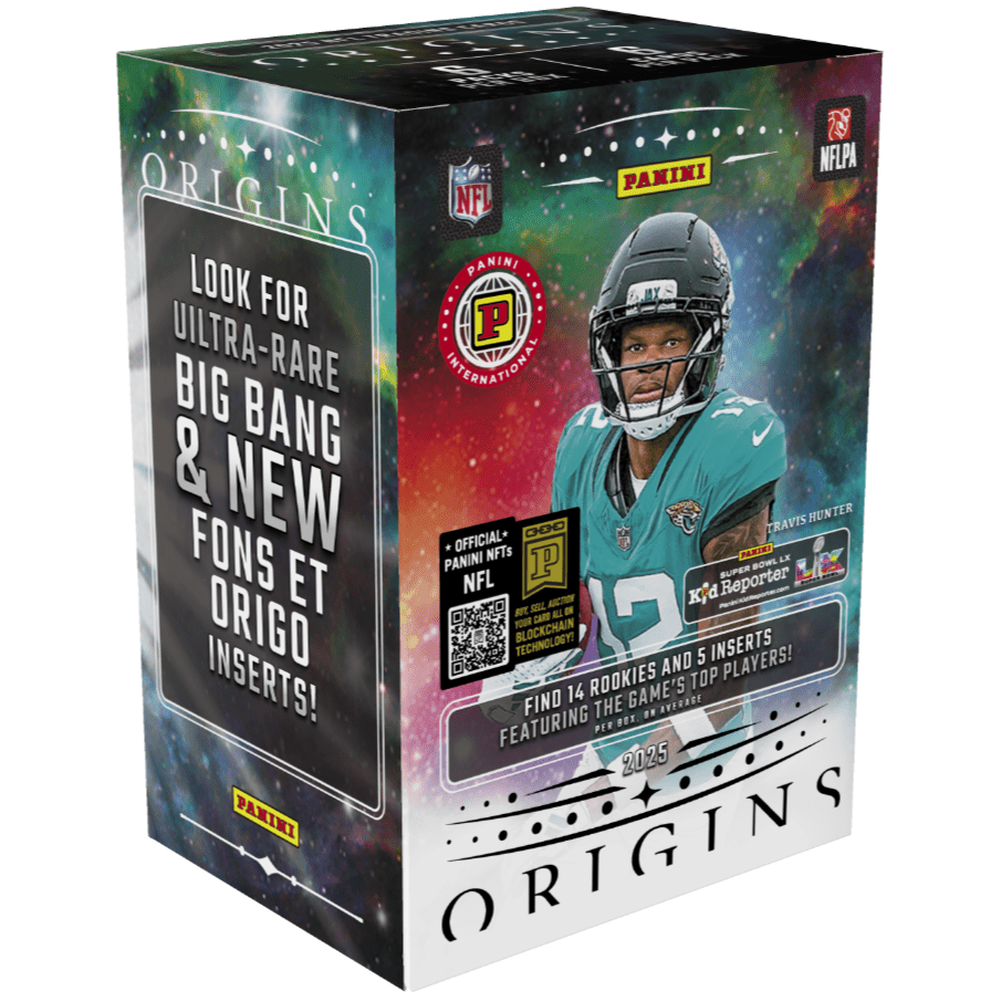 2025 Panini Origins Football International Blaster Box 746134185946 at King Card Canada
