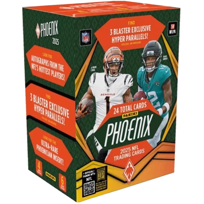 2025 Panini Phoenix Football Blaster Box 746134187124 at King Card Canada