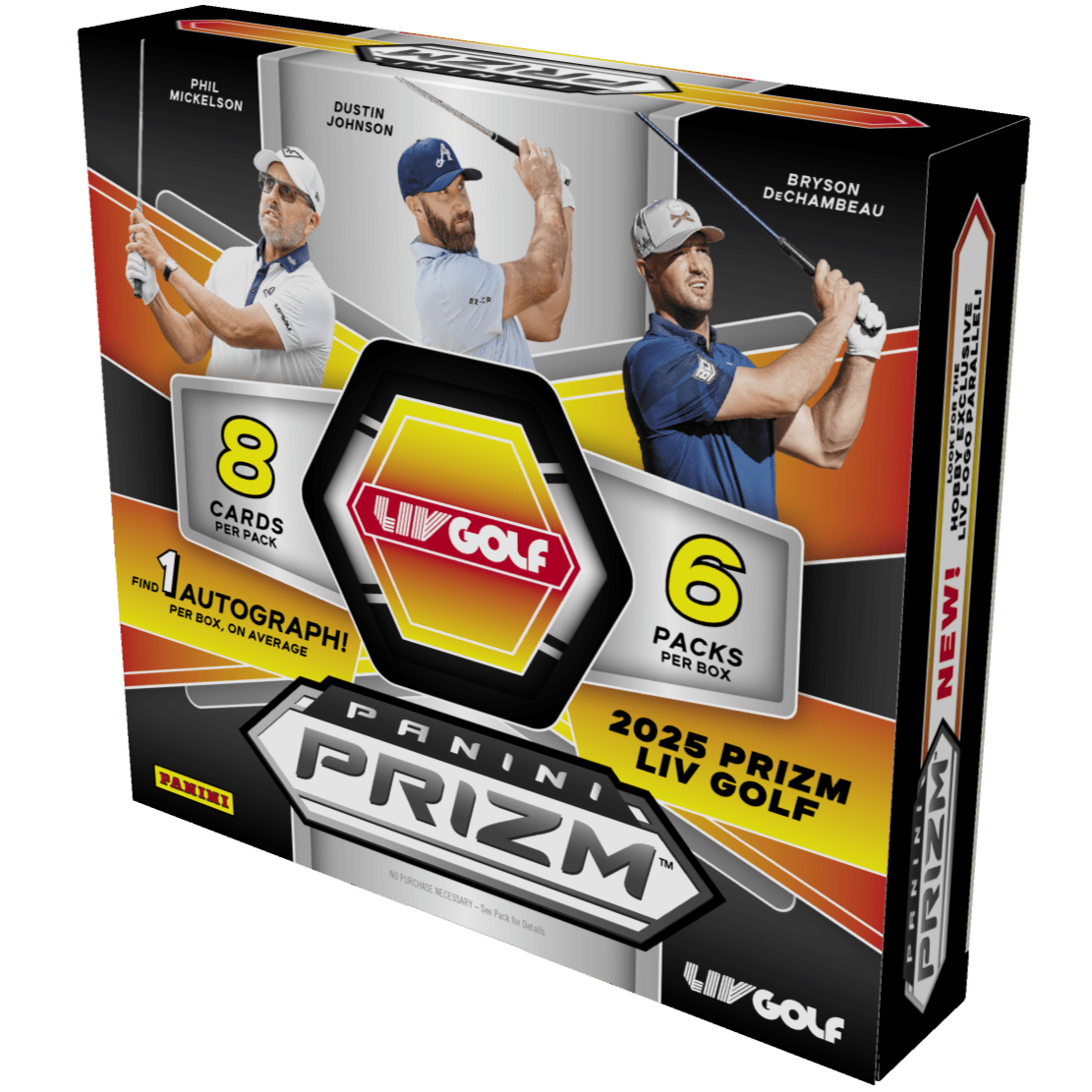2025 Panini Prizm LIV Golf Hobby Box 746134189074 at King Card Canada