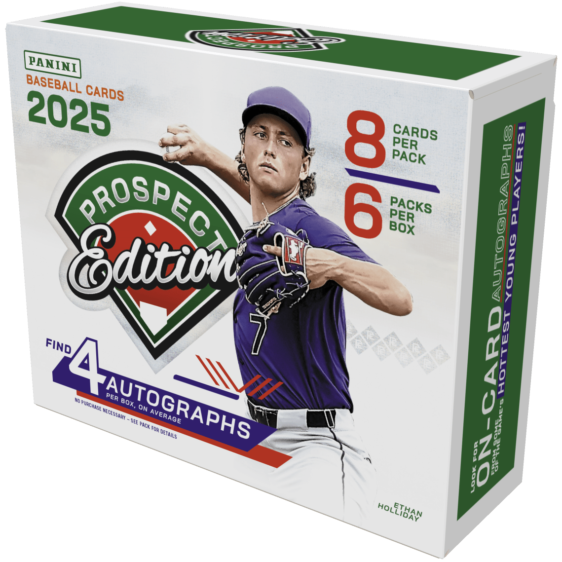 2025 Panini Prospect Edition Baseball Hobby Box 746134182655 at King Card Canada
