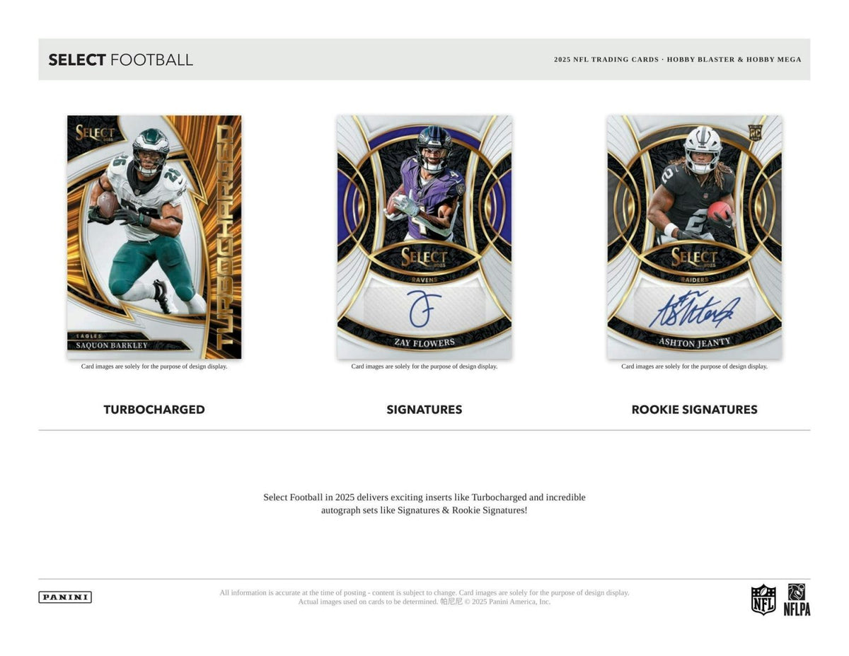 2025 Panini Select Football Hobby Blaster Box 746134189012 at King Card Canada