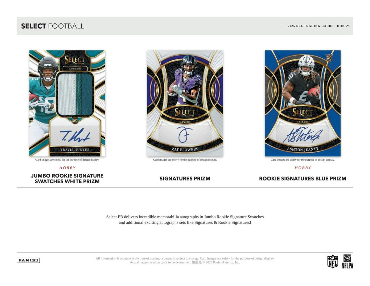 2025 Panini Select Football Hobby Box 746134188602 at King Card Canada