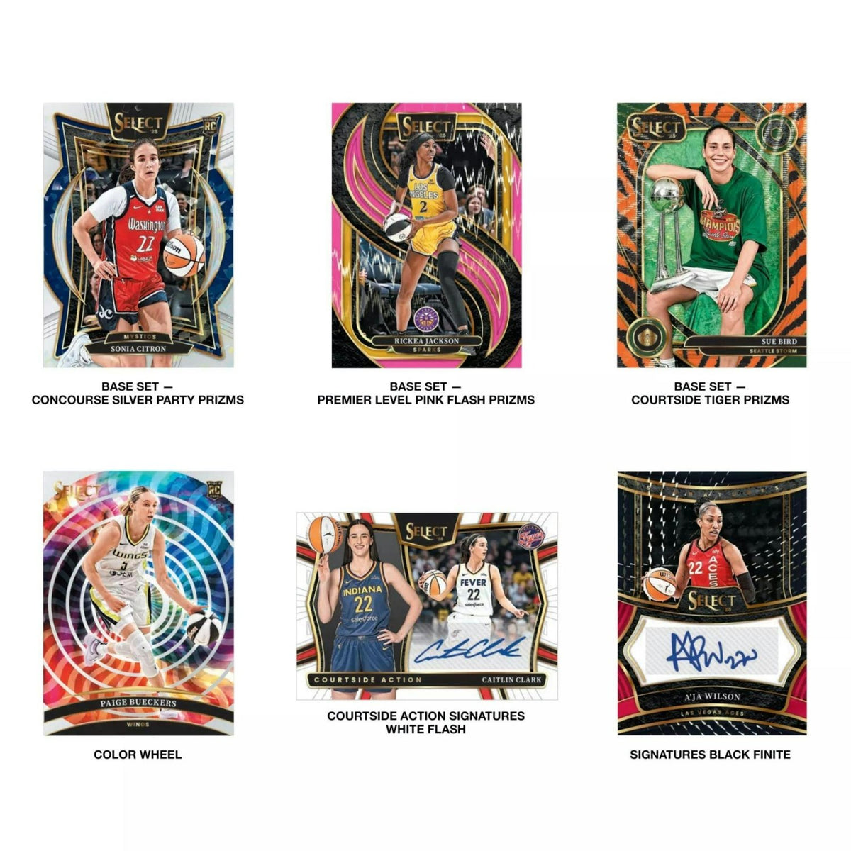 2025 Panini Select WNBA Basketball Blaster Box 746134190643 at King Card Canada