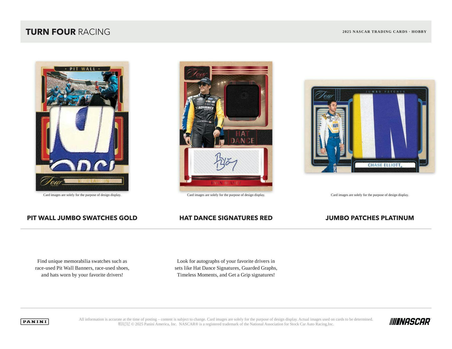 2025 Panini Turn Four NASCAR Racing Hobby Box 746134183270 at King Card Canada