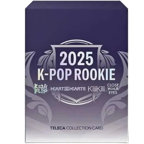 2025 Teleca K-Pop Rookie Trading Card Hobby Box at King Card Canada
