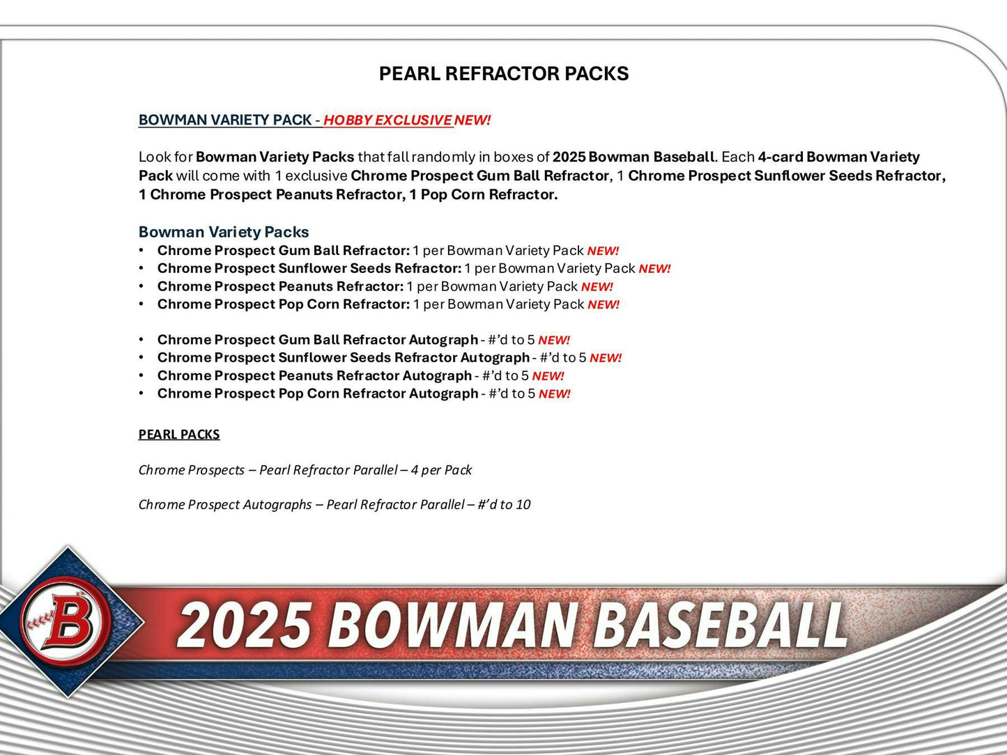 2025 Topps Bowman Baseball Hobby Box 887521139262 at King Card Canada