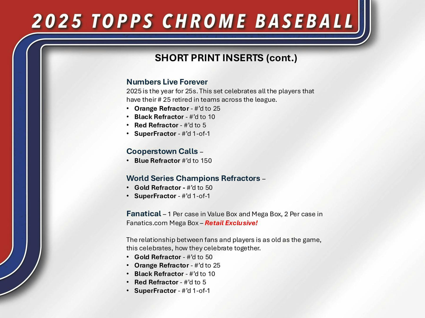 2025 Topps Chrome Baseball Blaster Value Box 887521140756 at King Card Canada