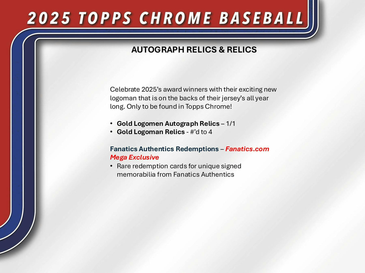 2025 Topps Chrome Baseball Blaster Value Box 887521140756 at King Card Canada