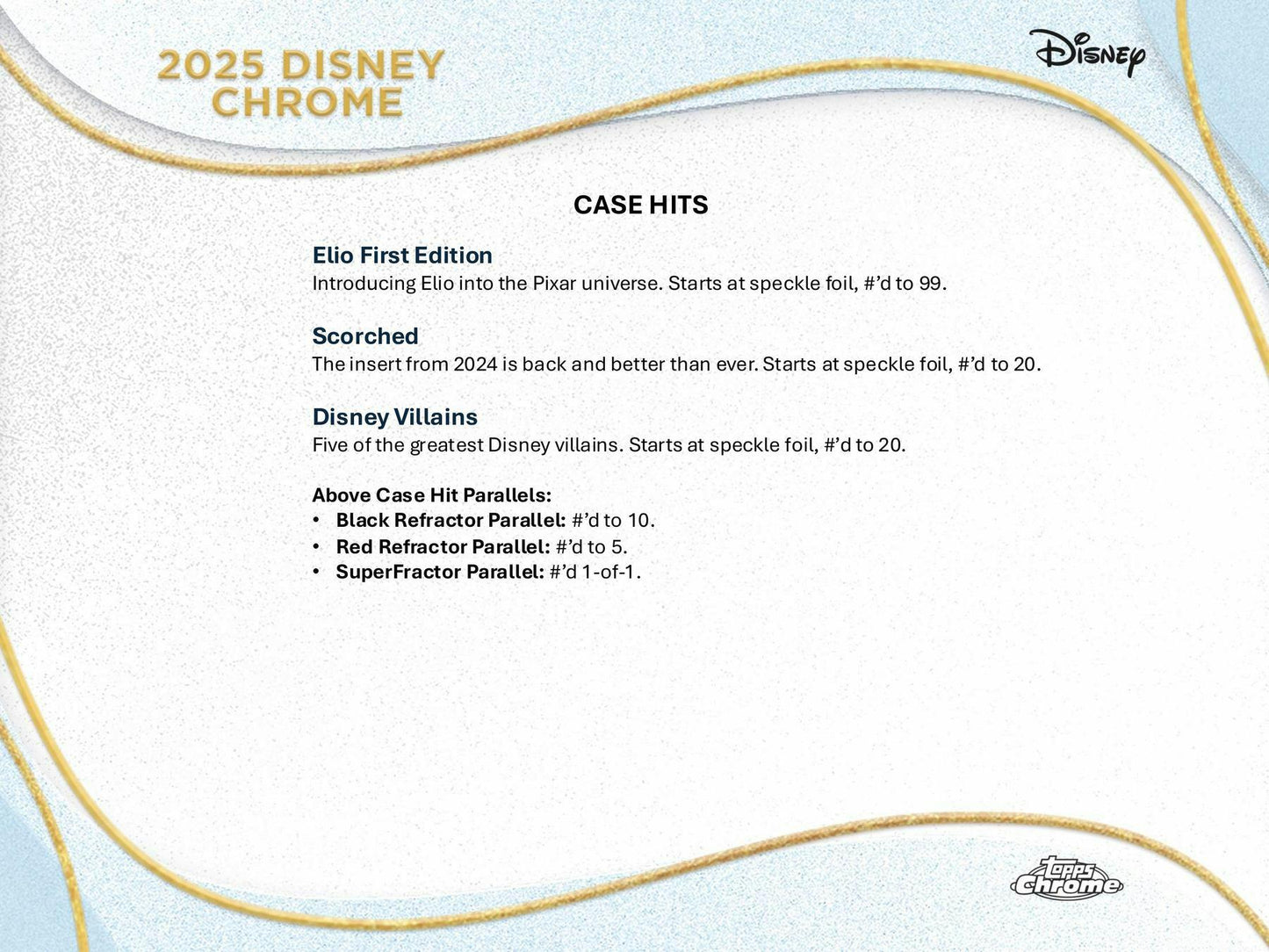 2025 Topps Chrome Disney Mega Box 887521146383 at King Card Canada