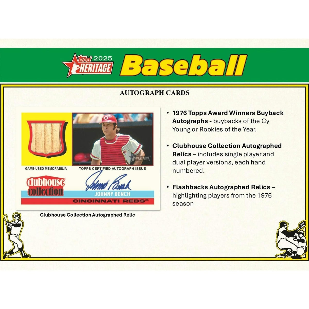 2025 Topps Heritage Baseball Blaster Value Box 887521135523 at King Card Canada
