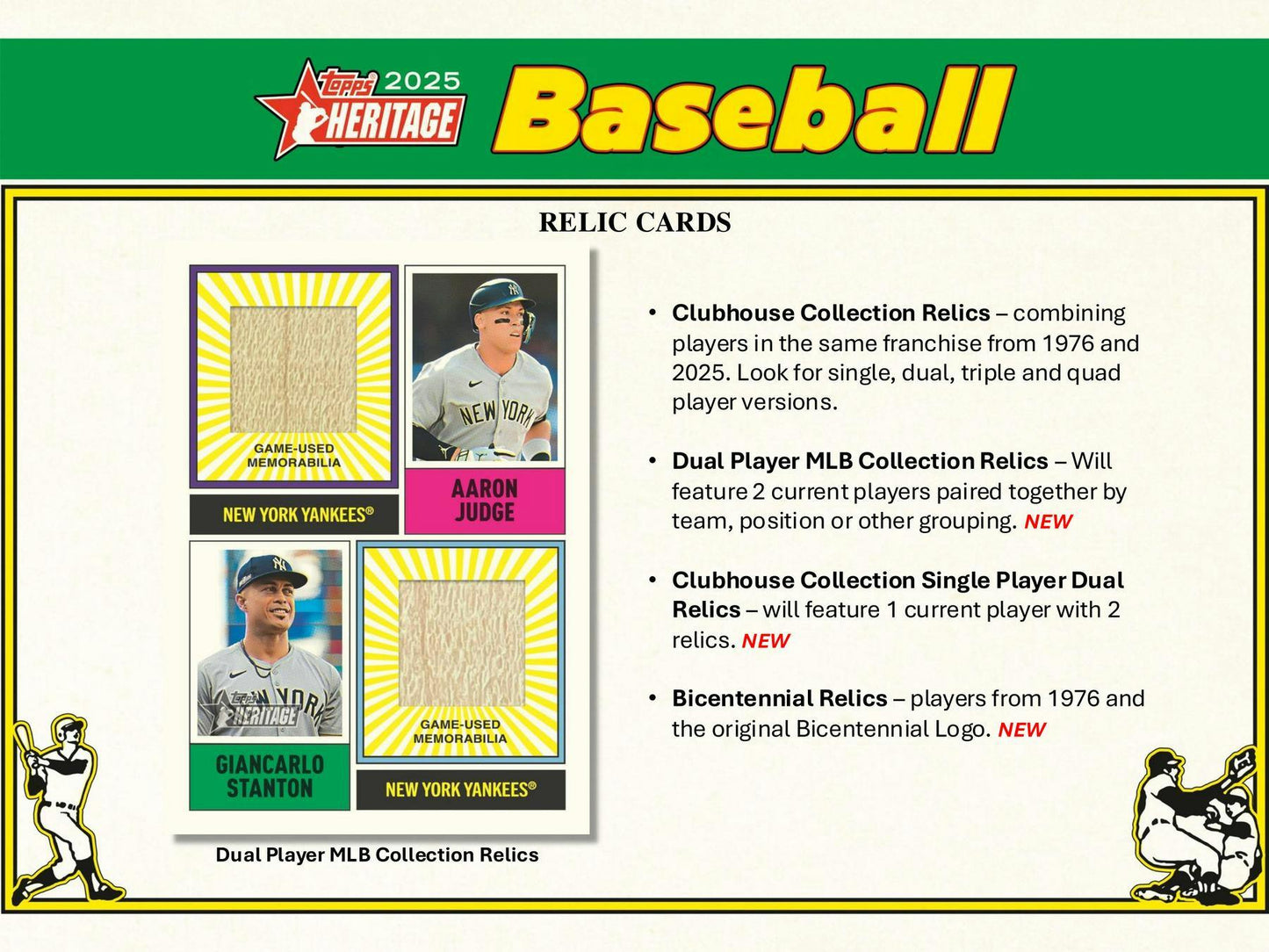 2025 Topps Heritage Baseball Blaster Value Box 887521135523 at King Card Canada