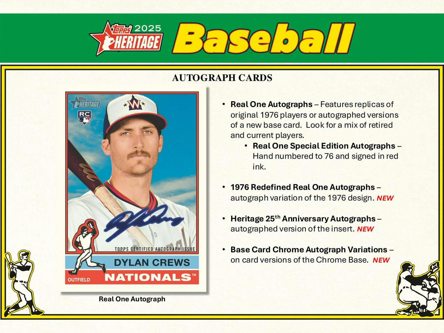 2025 Topps Heritage Baseball Blaster Value Box 887521135523 at King Card Canada