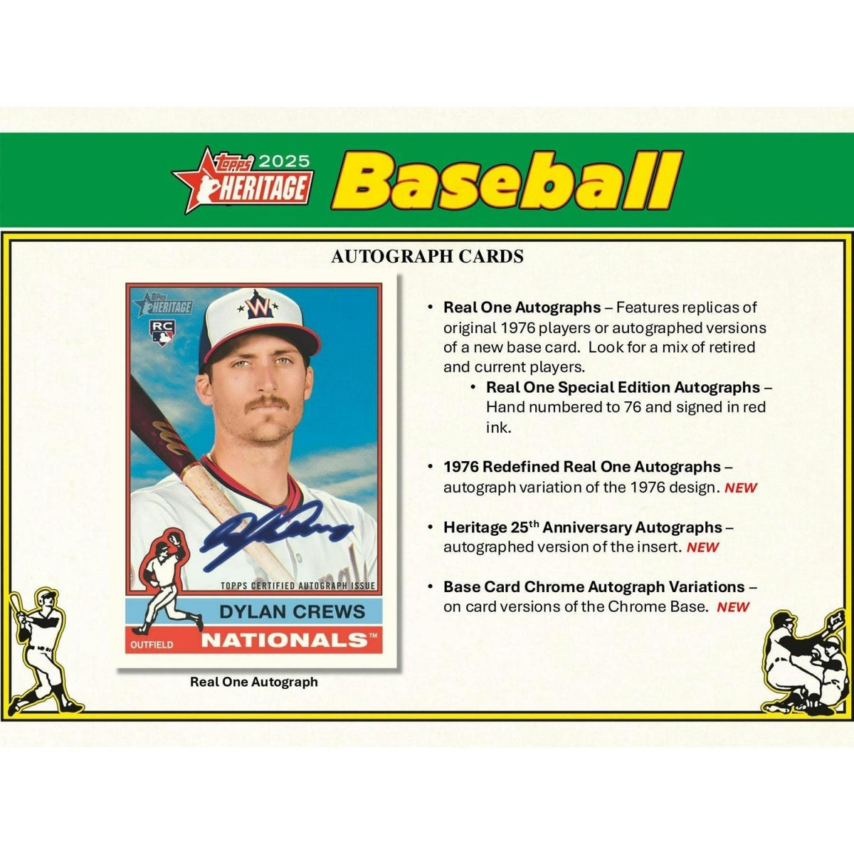 2025 Topps Heritage Baseball Blaster Value Box 887521135523 at King Card Canada