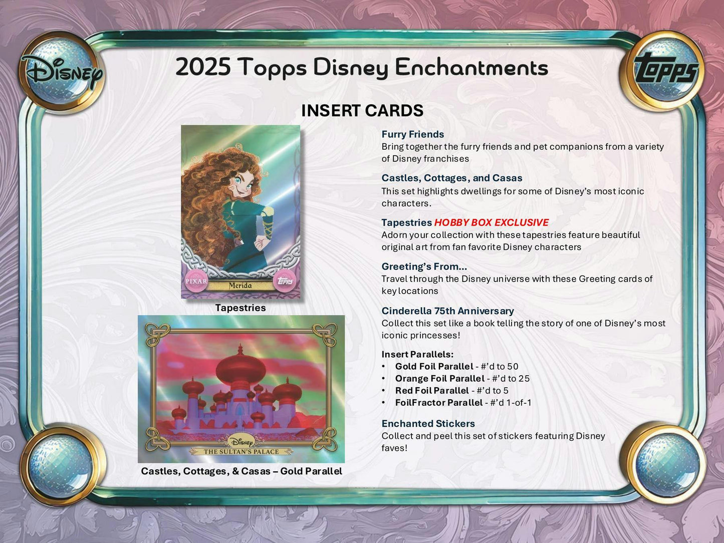2025 Topps Wonder Disney Blaster Value Box 887521147243 at King Card Canada