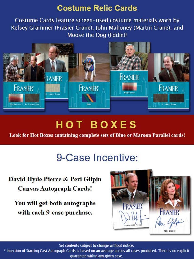 2026 Frasier Premiere Edition Trading Card Hobby Box 693195260221 at King Card Canada