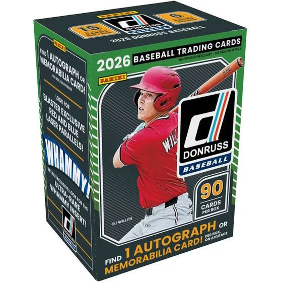 2026 Panini Donruss Baseball Blaster Box 746134196393 at King Card Canada