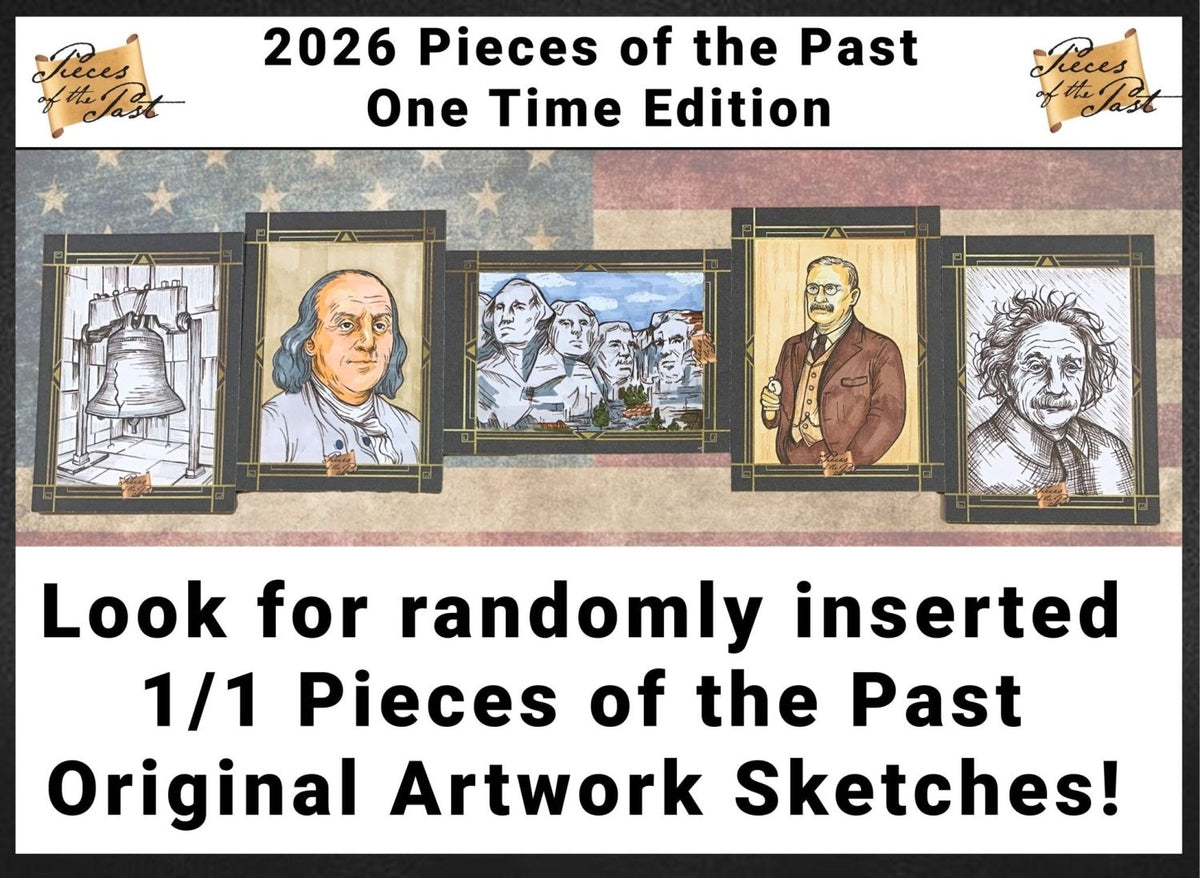 2026 Pieces of the Past One Time Series 1 Edition Hobby Box 810216482589 at King Card Canada