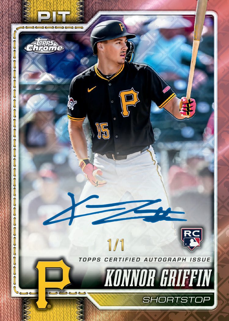 2026 Topps Chrome Baseball Logofractor Edition 887521159666 at King Card Canada