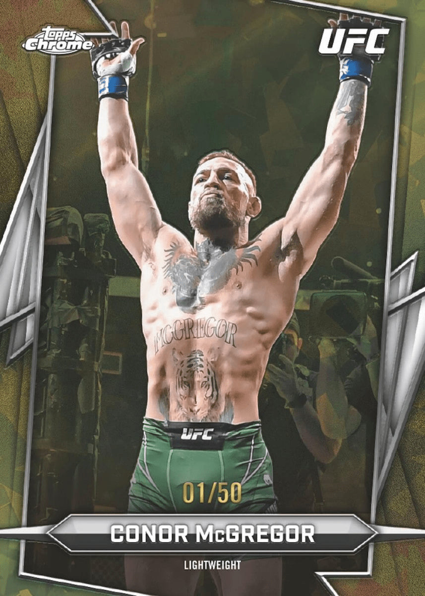 2026 Topps Chrome UFC Sapphire Edition Hobby Box 887521153640 at King Card Canada
