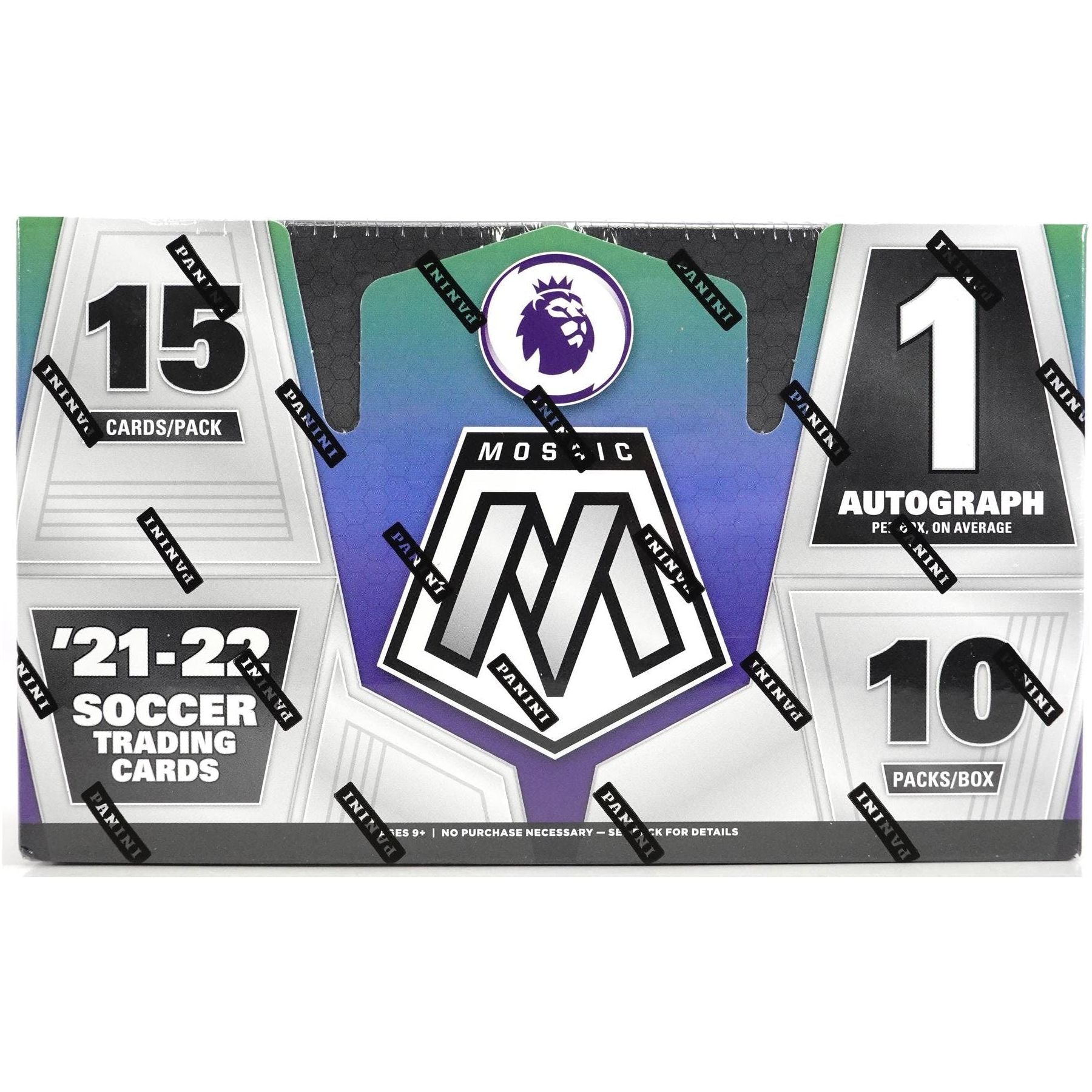 2021 - 22 Panini Mosaic EPL English Premier League Soccer Hobby Box at King Card Canada