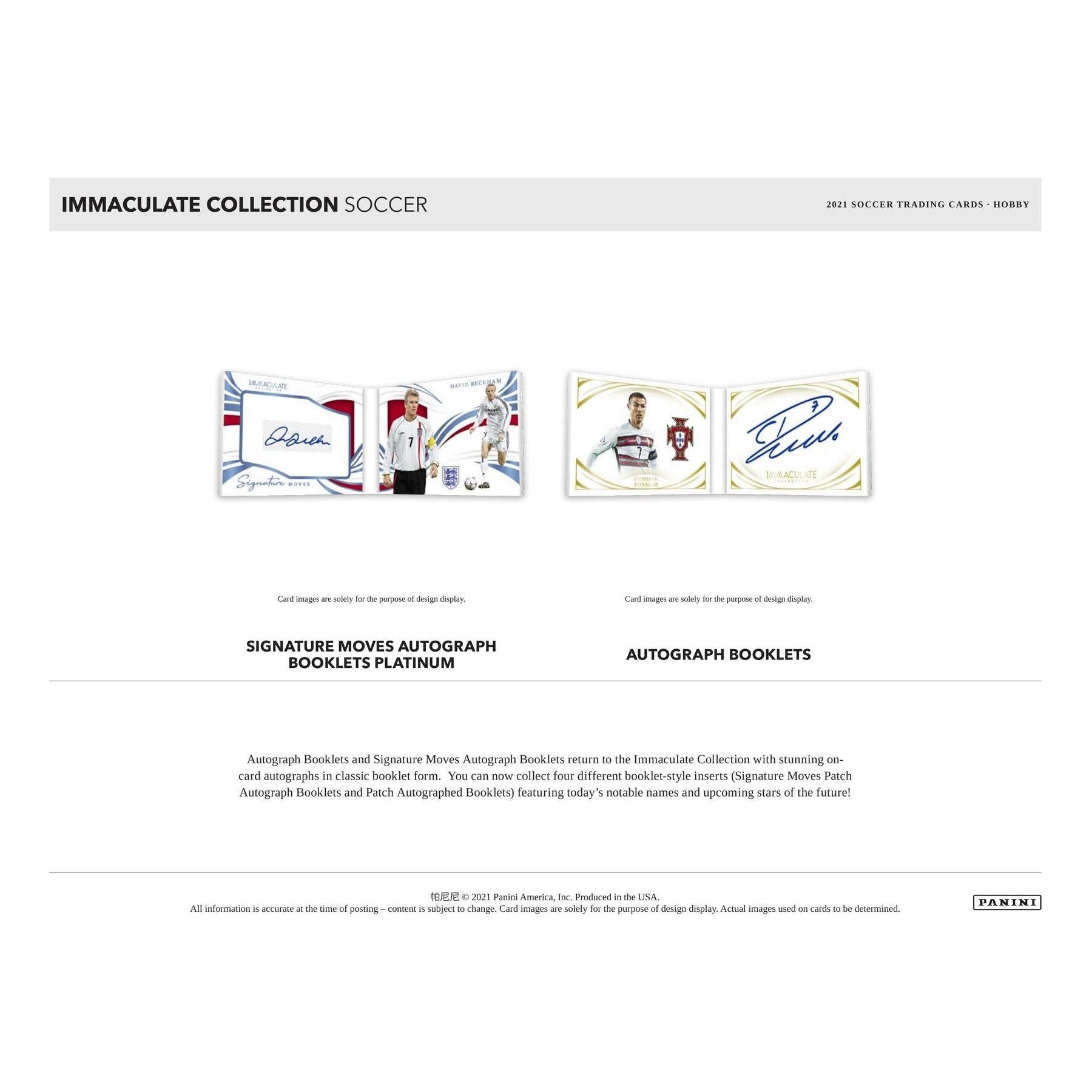 2021 Panini Immaculate Soccer Hobby Box at King Card Canada