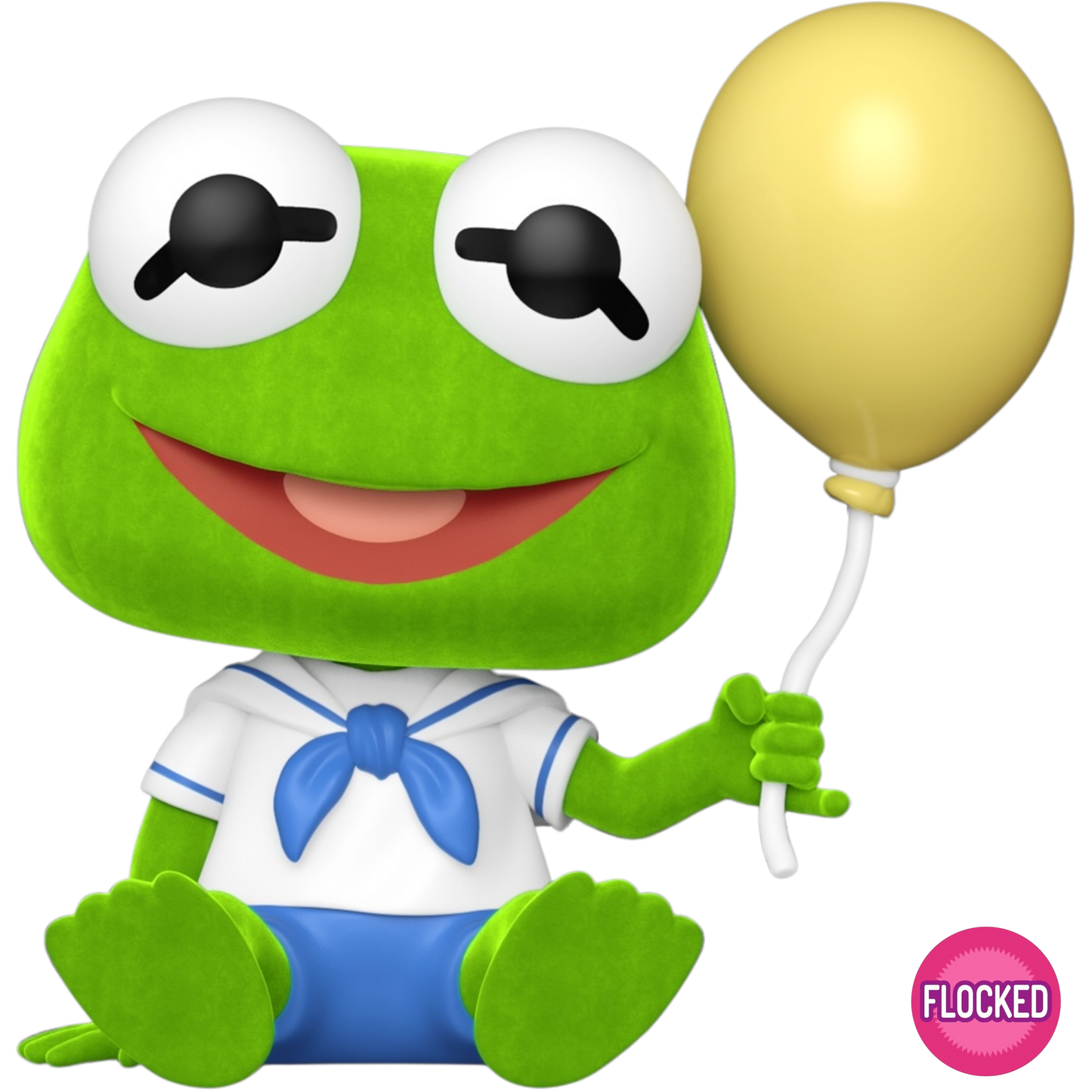 Funko POP! #1696 (Muppet Babies) - Baby Kermit (Flocked / Special Edition)