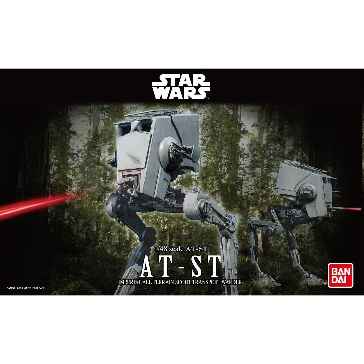 Bandai Star Wars Model - AT - ST (1/48 Scale) 4573102641052 at King Card Canada