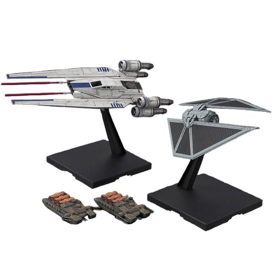 Bandai Star Wars Model - U - Wing Fighter & Tie Striker (1/144 Scale) 4573102661470 at King Card Canada