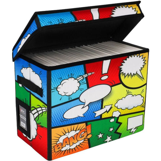 BCW Comic Book Foldaway Storage Box (POW!) 722626010736 at King Card Canada
