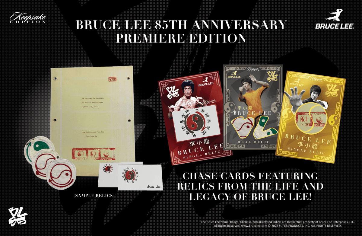 Bruce Lee 85th Anniversary Keepsake Hobby Box 810216480196 at King Card Canada