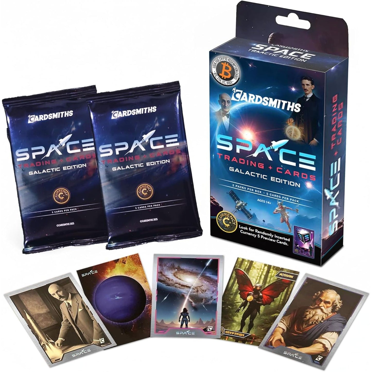 Cardsmiths Currency Space: Galactic Edition Trading Cards Collector Box 840282629175 at King Card Canada