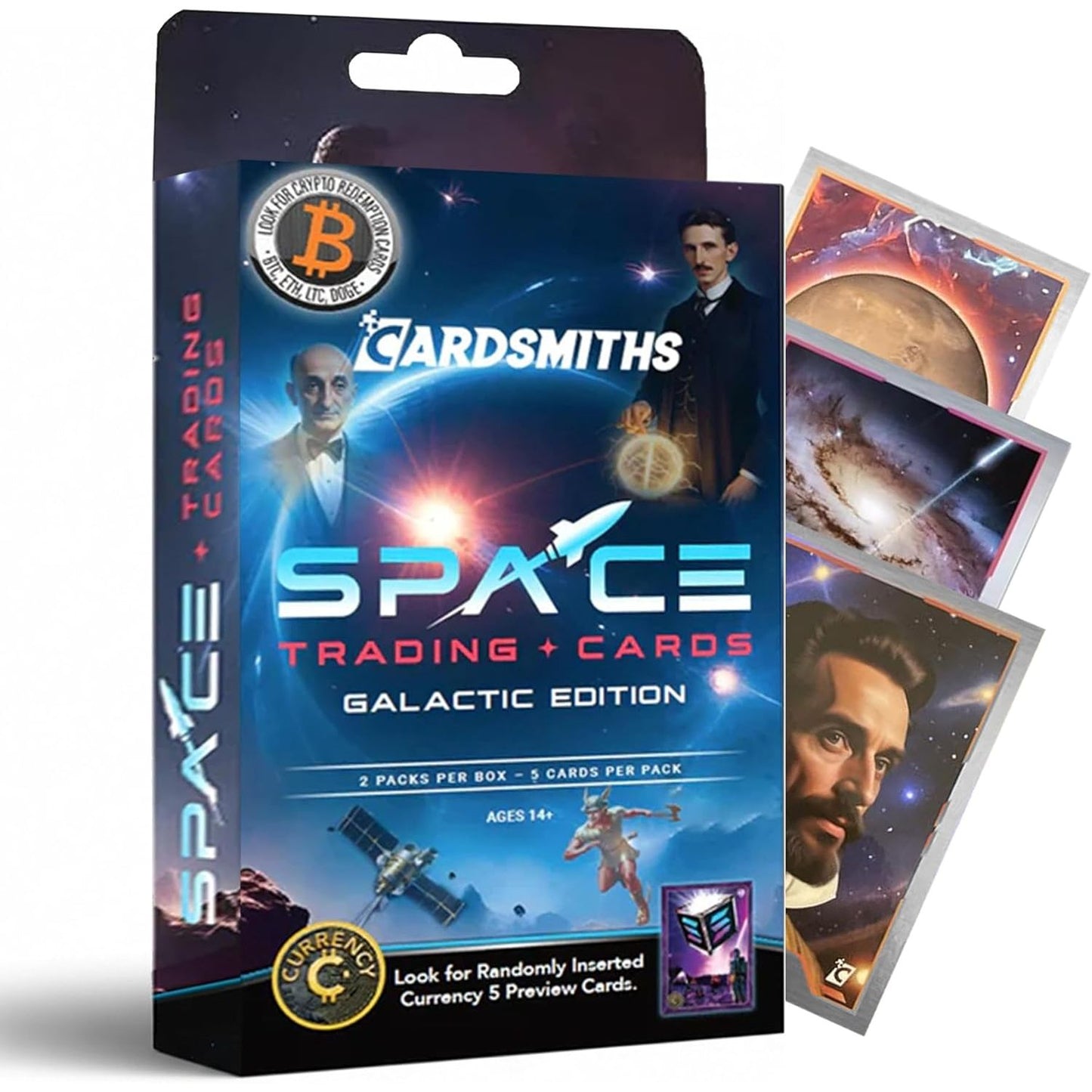 Cardsmiths Currency Space: Galactic Edition Trading Cards Collector Box 840282629175 at King Card Canada